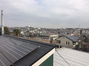 綾瀬市の屋根施工